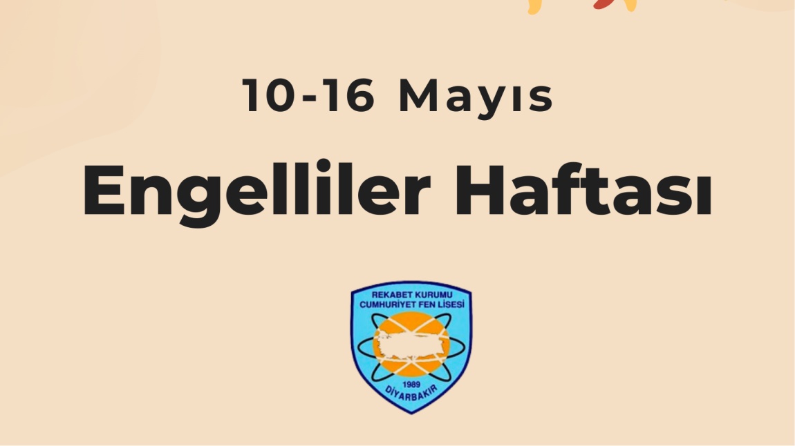 10-16 Mayıs Engelliler Haftası